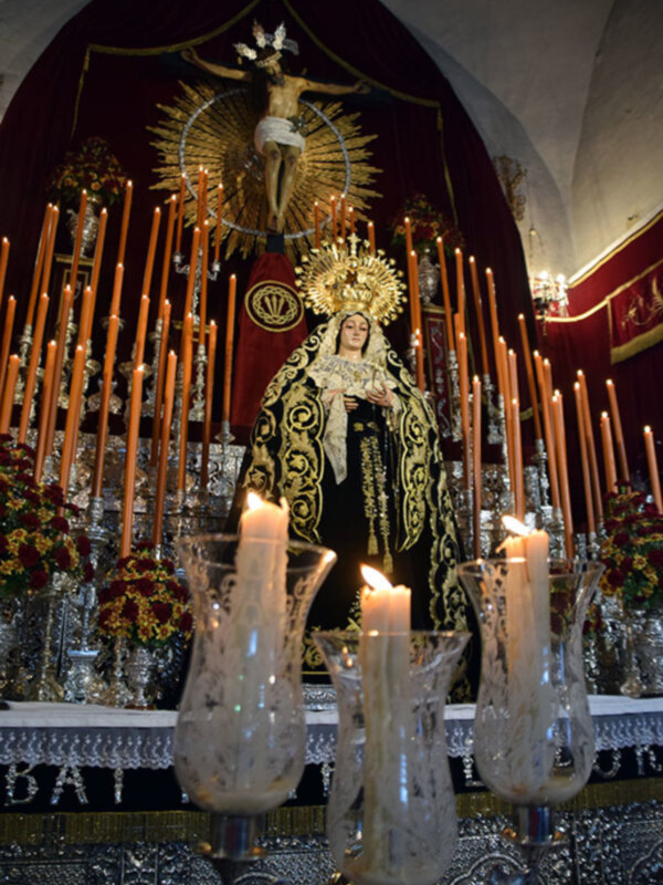 La Corporación del Viernes Santo Ilipense celebró el Quinario de su titular cristifero.