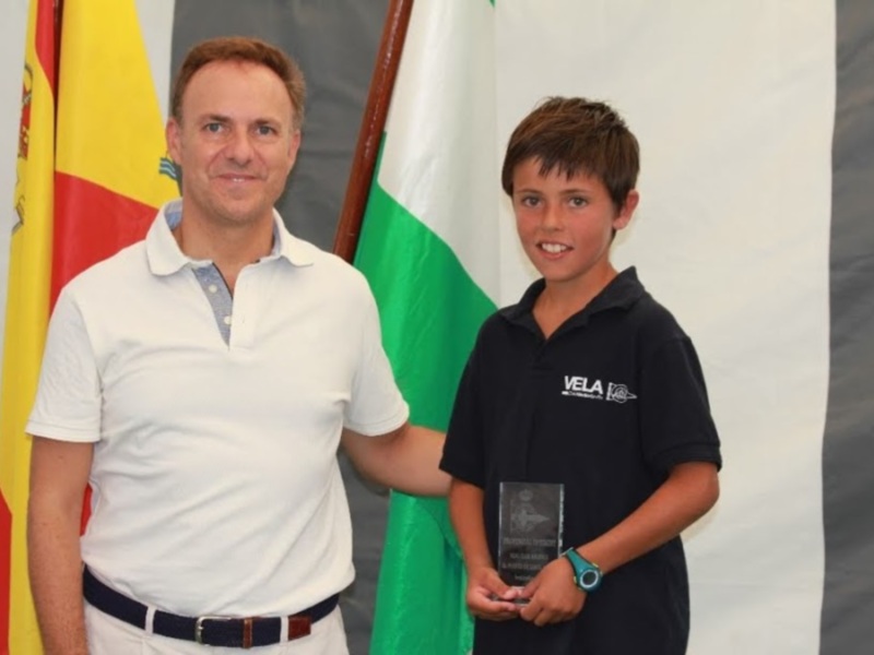 Podio para el Náutico Sevilla en el Provincial de Cádiz y Sevilla de la clase Optimist