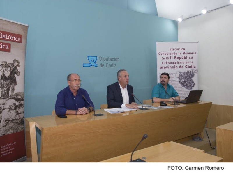 El Aula de Memoria Histórica ‘Carlos Perales’ de Diputación pasará por 38 municipios de la provincia de Cádiz en su segunda edición