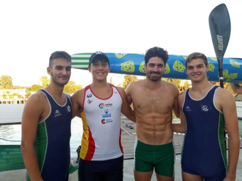Carlos Garrote y Javier Hernanz, en el Náutico Sevilla
