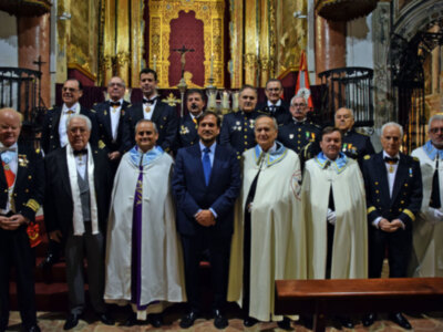 Acto Institucional de los caballeros y Damas de San Andrés.