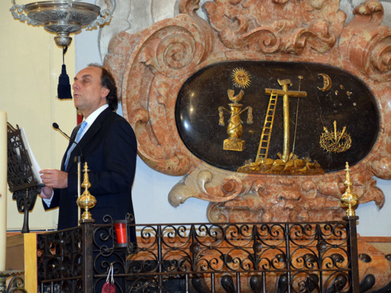 La Asociación Nicolás Monarde presentó la exaltación de la Navidad en la Iglesia sevillana de la Caridad
