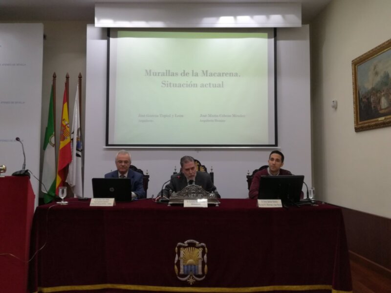 Lunes 11 de febrero mesa redonda sobre 'Las murallas de la Macarena. Situación actual'