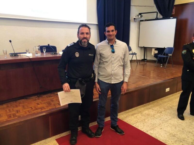 Chipiona presente en la clausura del curso de Oficiales de la Escuela de Seguridad Pública de Andalucía