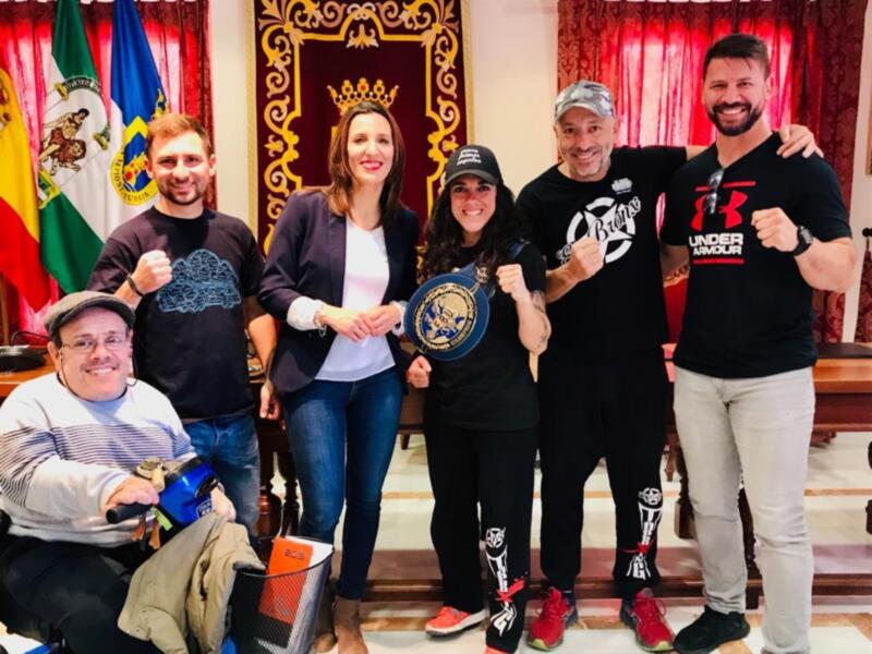 El Ayuntamiento de Chipiona tributa un reconocimiento a Katy Díaz Pantoja por su campeonato de Europa