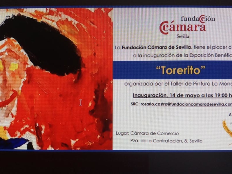 La Fundación Cámara de Comercio de Sevilla acoge la exposición taurina “TORERITO”