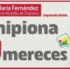 Isabel María Fernández convencida de que la candidatura de Izquierda Unida es la que Chipiona necesita