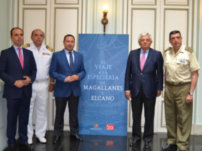 La Fundación Cámara de Comercio de Sevilla acoge la exposición fotográfica “El viaje a la Especiería de Magallanes y Elcano” organizada por el Minis