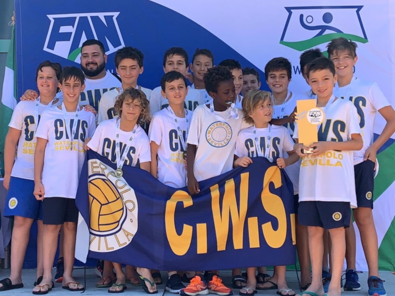 El Waterpolo Sevilla-Grupo Ceres, campeón de Andalucía alevín