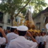 Procesión fluvial marinera de la Virgen de Calatrava de Sevilla.