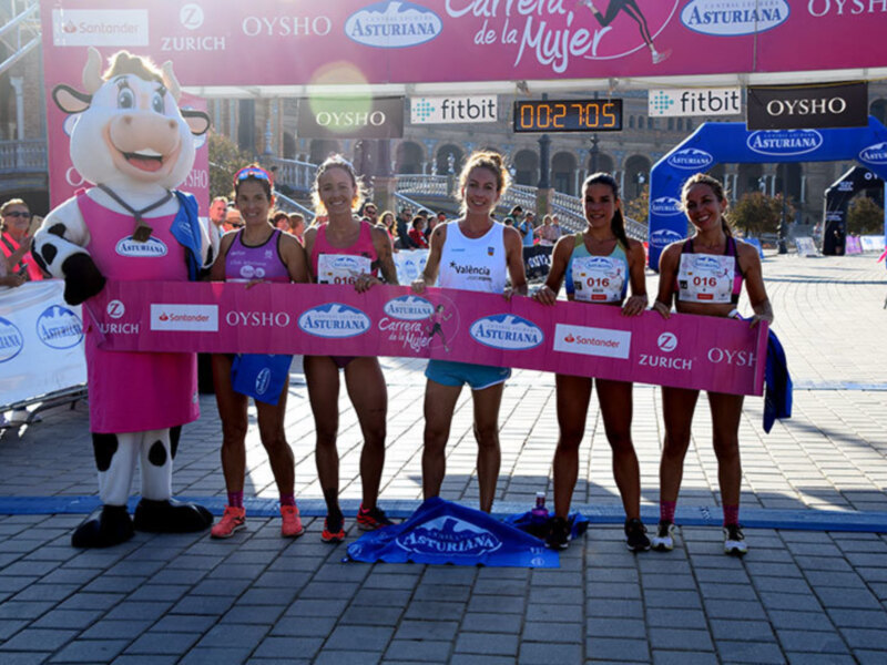 Carolina Robles gana por tercera vez la Carrera de la Mujer