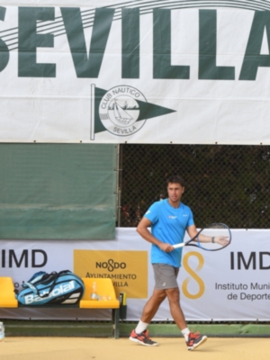 Primera jornada del Open de Sevilla de tenis Memorial Ricardo Villena