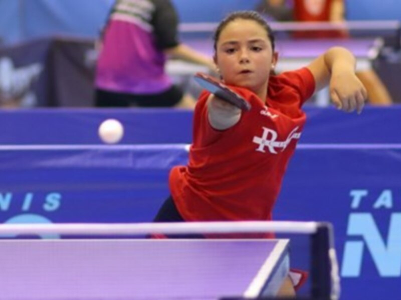 El CTM Portuense consigue 5 podium en el  Campeonato de Andalucía de tenis de mesa celebrado  en el pabellón Angelita Alta de El Puerto Santa María