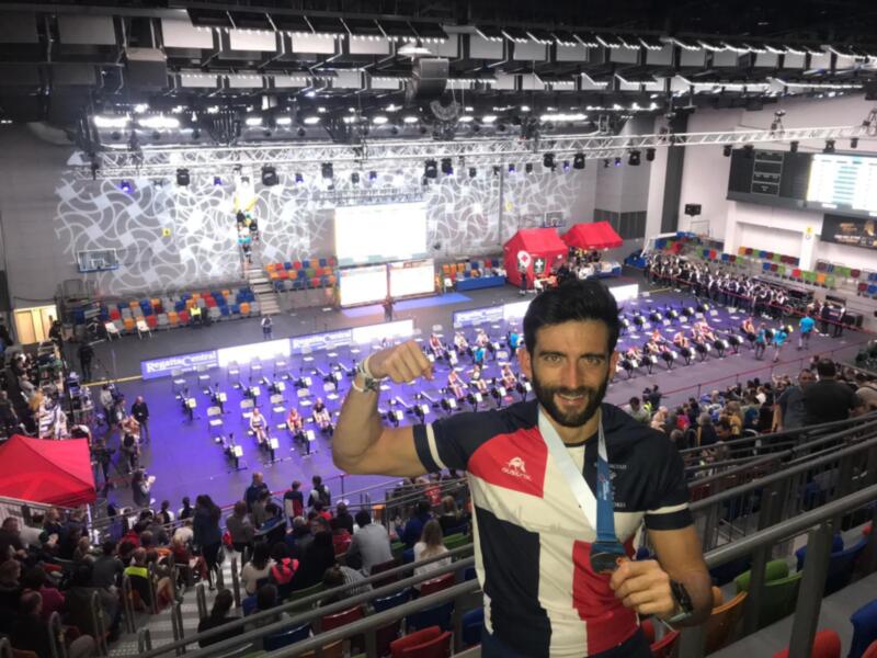 Oro y plata para Andalucía en el Europeo de remo indoor