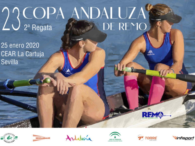 Segunda regata de la Copa de Andalucía de remo