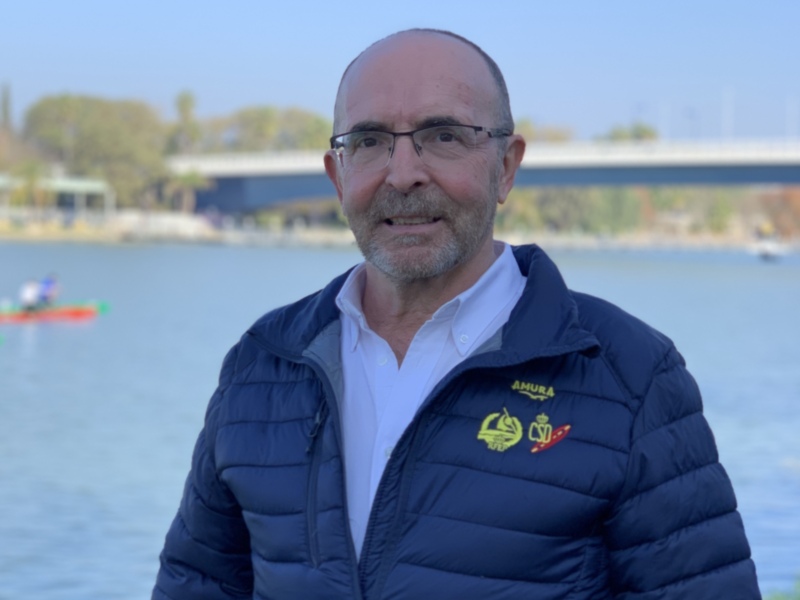 Pedro Pablo Barrios, candidato a la presidencia de la Real Federación Española de Piragüismo