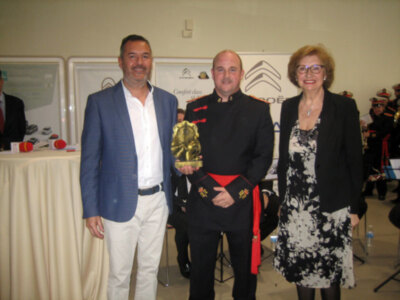 El compositor Francisco J Carrasco y la Agrupación musical Sta. María de la Esperanza premios de la VIII Gala de “Tradiciones Sevillanas”