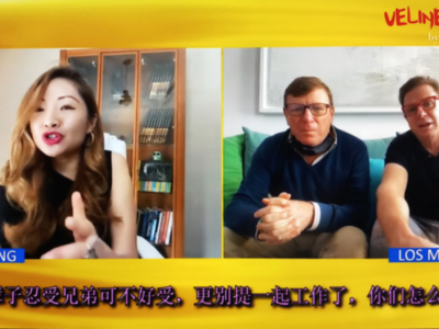 Veline Ong entrevista a Los Morancos: 