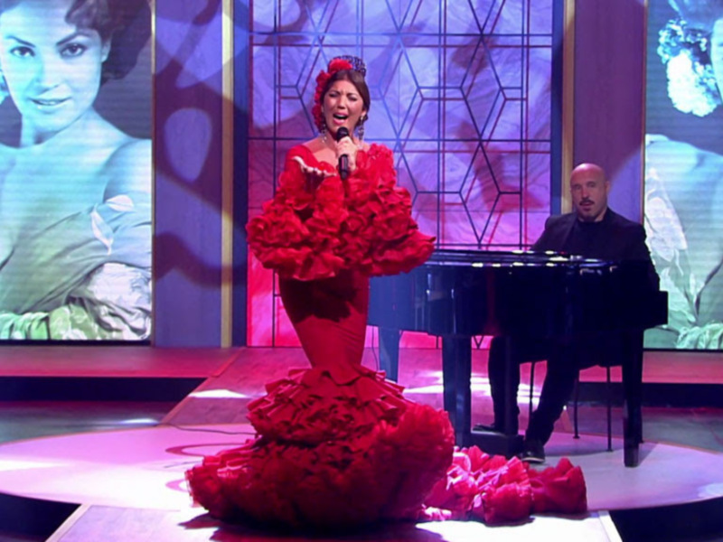 "Aguja flamenca" homenajea a Carmen Sevilla