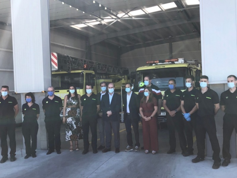Inaugurado el Parque de Bomberos de Sanlúcar con todos los medios necesarios para un servicio comarcal destinado a 95.000 personas