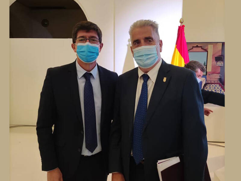 El Alcalde asiste a la presentación del programa de la Junta ‘Andalucía en Marcha’ y anuncia una próxima reunión con el Vicepresidente 