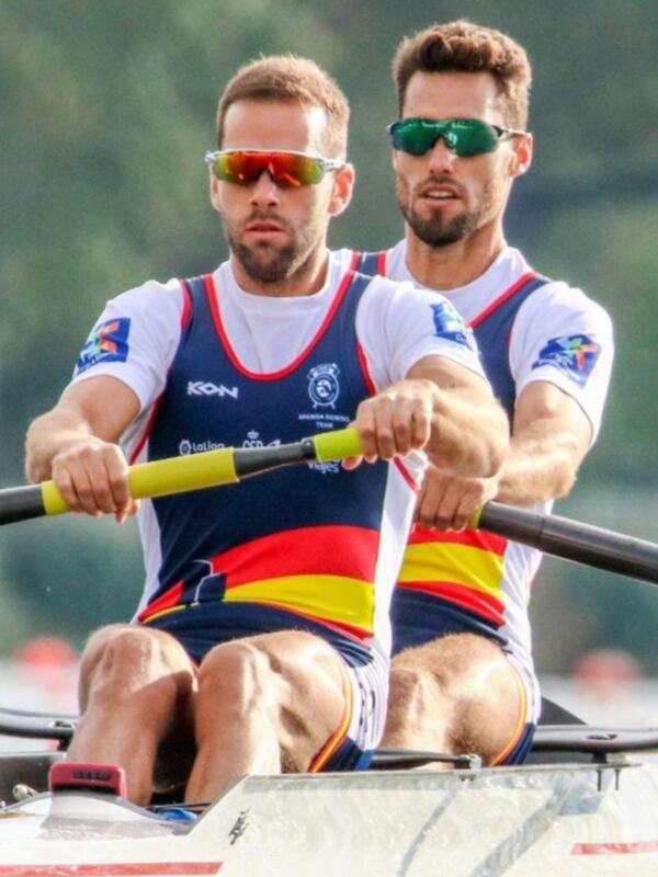 Quinta plaza y triple final B para el remo andaluz el Campeonato de Europa absoluto