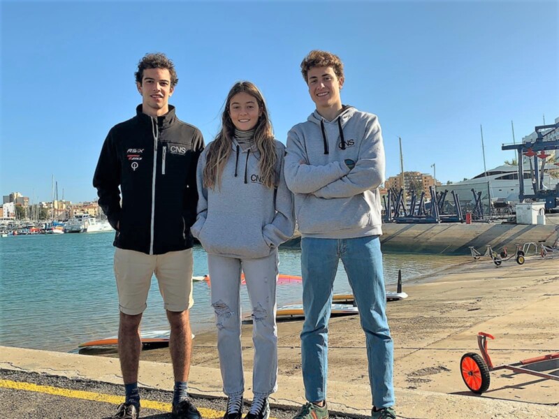 El Club Náutico, en el Campeonato de Europa de la clase RS:X