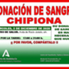 Llamamiento a una nueva donación colectiva de sangre en Chipiona hoy miércoles 2 de diciembre 