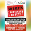 Acitur: La concentración de este miércoles no lleva color político, solo el luto por los comercios y empresas que están cerrando
