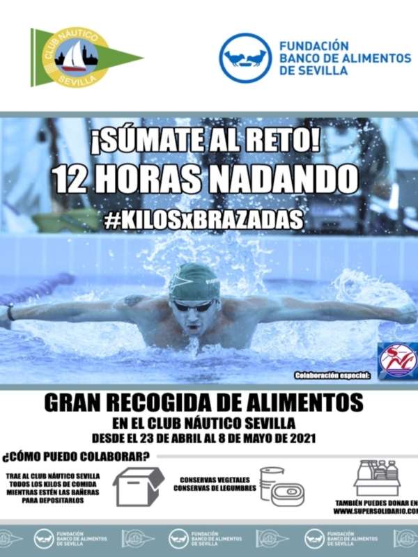 Reto #KilosxBrazadas del Club Náutico Sevilla