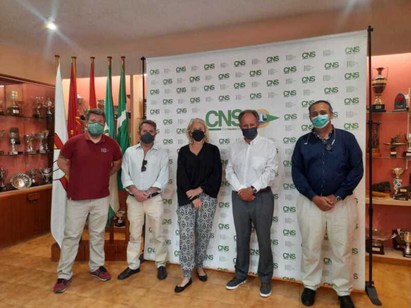 Recepción institucional en el Club Náutico la Real Federación Española de Vela