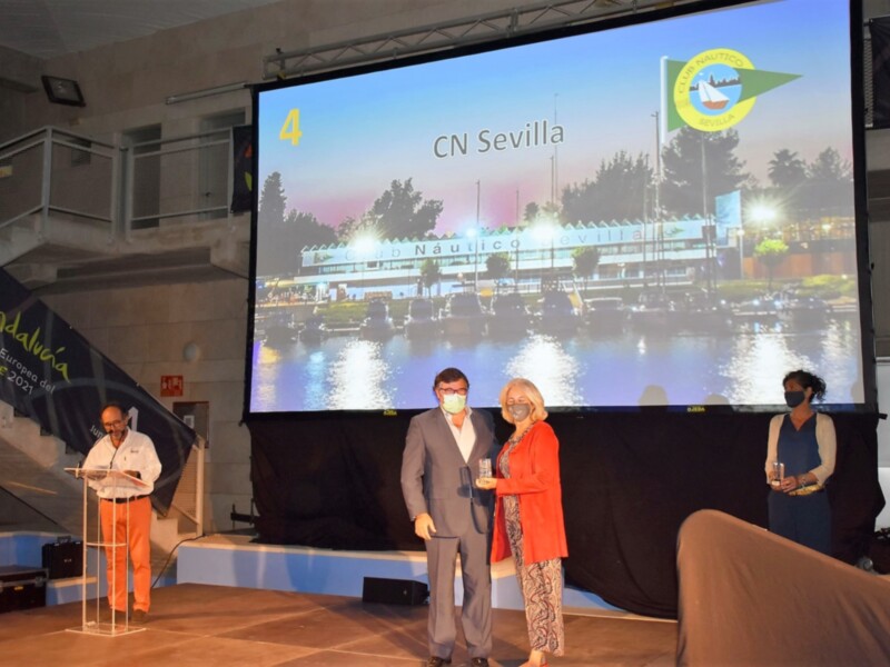 La Gala de la vela andaluza distingue al Club Náutico Sevilla