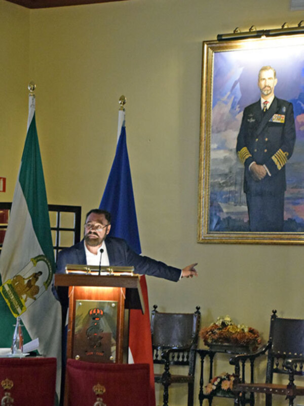Un hombre del Imperio" que pronunciara el capitán José Fernández Diaz, en el Real Círculo de Labradores y Propietarios 