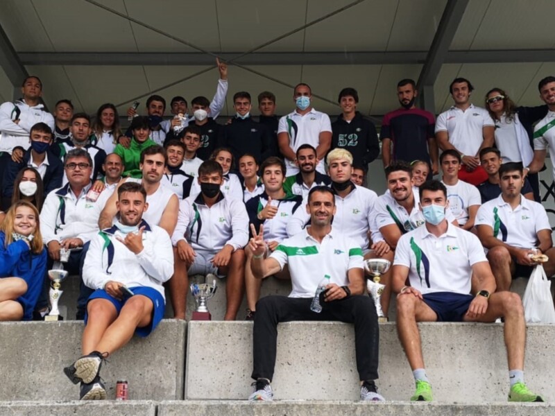 El Club Náutico, subcampeón del Campeonato de España de sprint olímpico de piragüismo