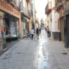 La calle Cuna de Sevilla, una calle peatonal afectada gravemente por la pandemia y las obras.
