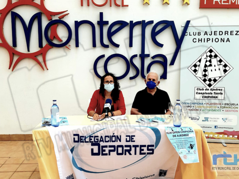 Presentado el Open Chipiona de Ajedrez que, tras el parón de 2020, vuelve en septiembre y con homenaje a José Luis Gutiérrez Molina