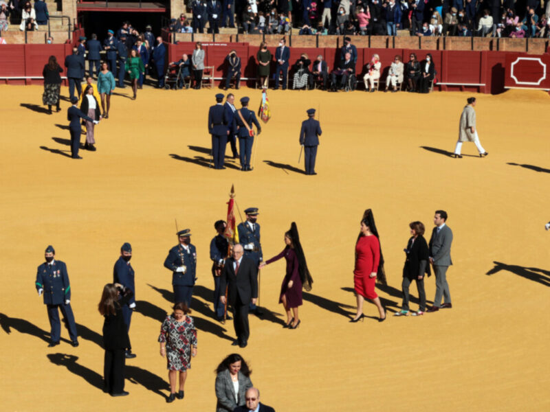 Jura de bandera en la Real Maestranza de Sevilla 