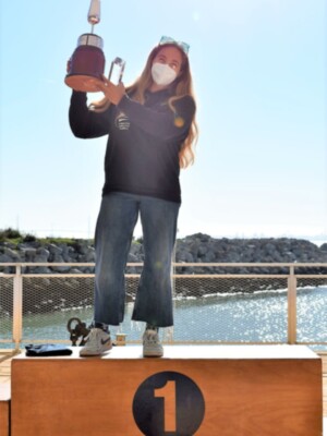 Pilar Lamadrid renueva corona en la Regata de Año Nuevo Bahía de Cádiz