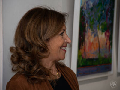 -- #PUNTODEPARTIDA es el título de la exposición de pinturas que la pintora hispanolusa Ana Feu, afincada en Sevilla desde niña