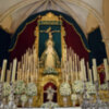Altar y de la Solemne Novena a la Santísima Virgen de las Angustias Coronada de la localidad Ilipense.