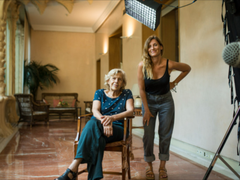 Laura Hojman vive el preestreno de 'A las mujeres de España. María Lejárraga' en la Sala Berlanga de Madrid