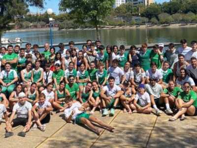 El Campeonato de Andalucía de barcos de equipo de piragüismo, para el Náutico Sevilla