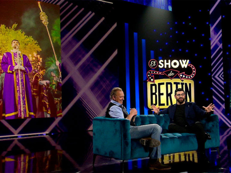 Manu Sánchez, derroche de talento en "El Show de Bertín"