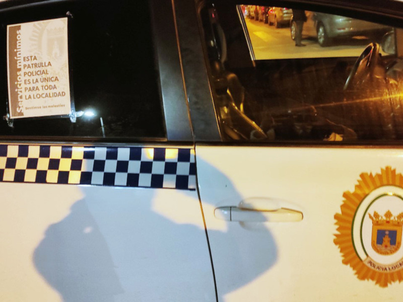 Parte de la plantilla de la Policía Local hace servicios en otras localidades ante la ausencia de soluciones  por el Ayuntamiento de Chipiona  