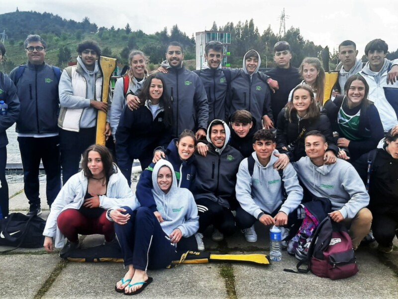 El Club Náutico, subcampeón de la I Copa de España de sprint olímpico de piragüismo