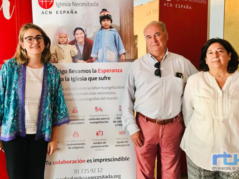 El Salón Parroquial de Chipiona acoge hasta el jueves la exposición ‘La belleza del martirio’, de la Fundación Ayuda a la Iglesia Necesitada  