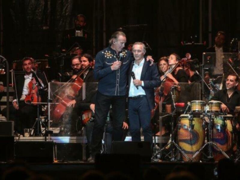Soto y Bertín comparten escenario por causas solidarias en le Maestranza de Sevilla.