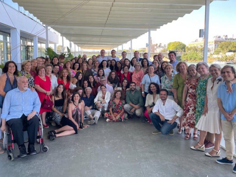 Despedida de profesores del Colegio Santa Ana de Sevilla.