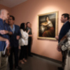 inauguración de la exposición de 'Julio Romero de Torres en Cajasol'
