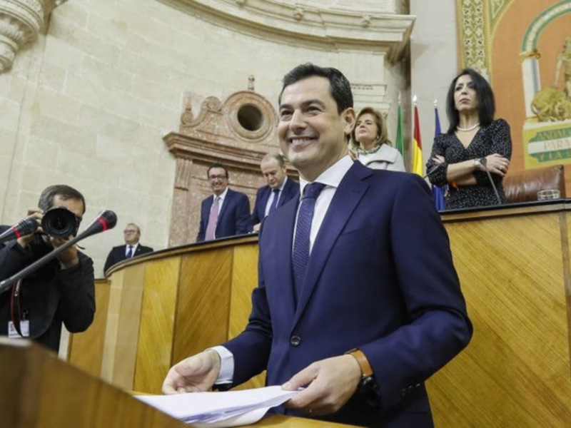 Andalucía Televisión ofrece en directo el Debate de Investidura